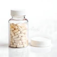 That's the sound of shaking a medicine bottle.